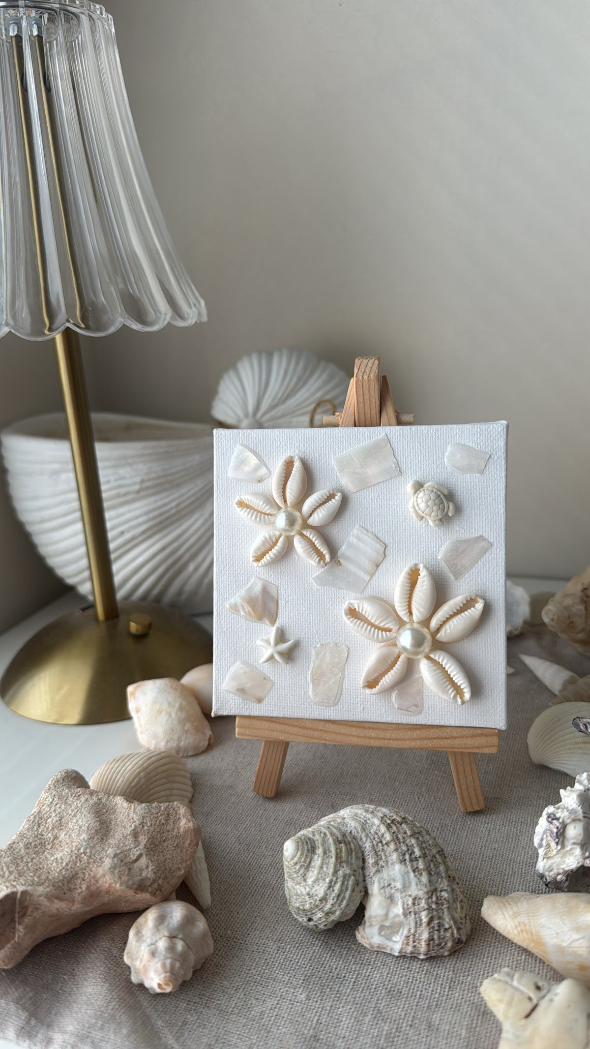 Mini Beach Inspired Canvas 🐚