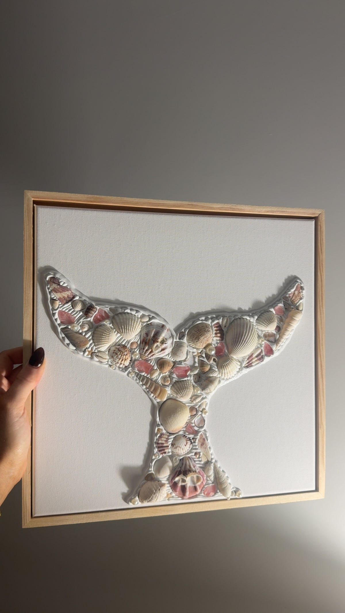 Whale Tail Canvas 12β x 12βπ