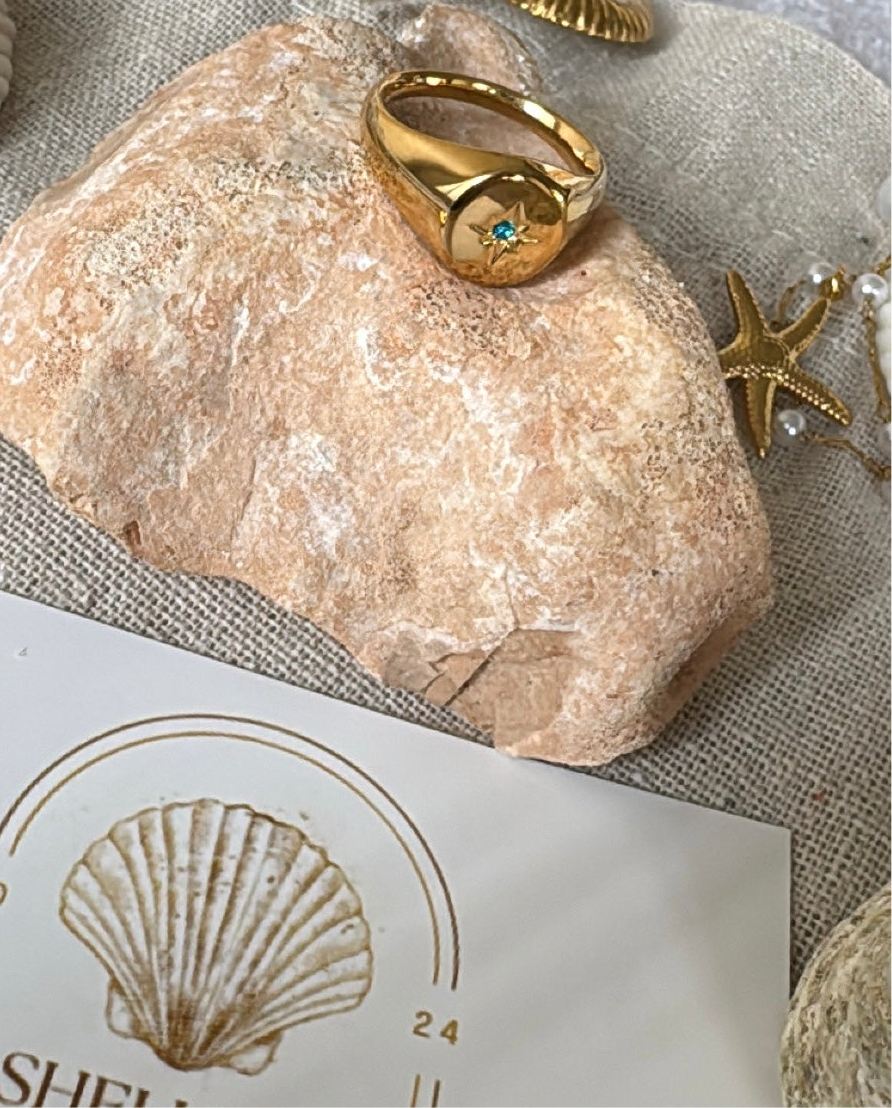 Star Signet Ring