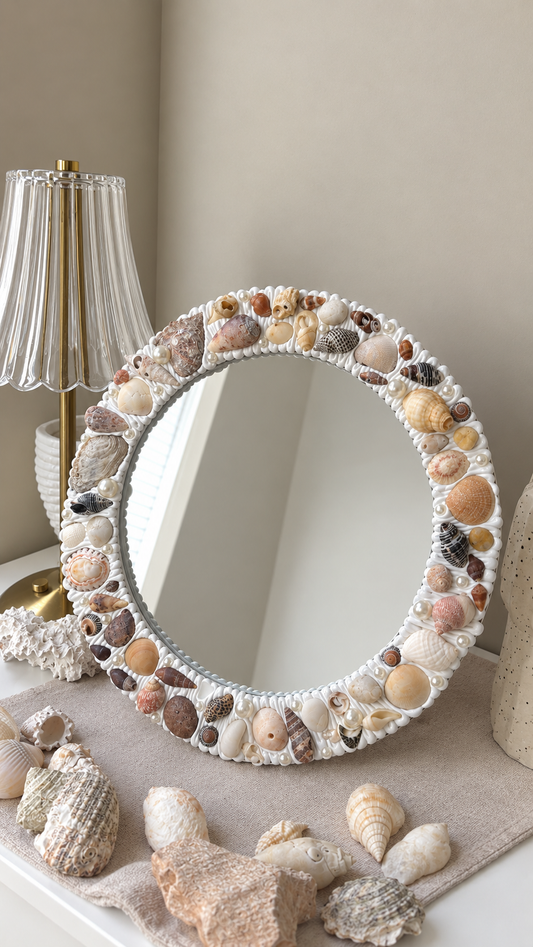 Tasmanian Seashell Mirror 🐚