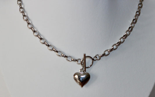 Silver Heart Necklace