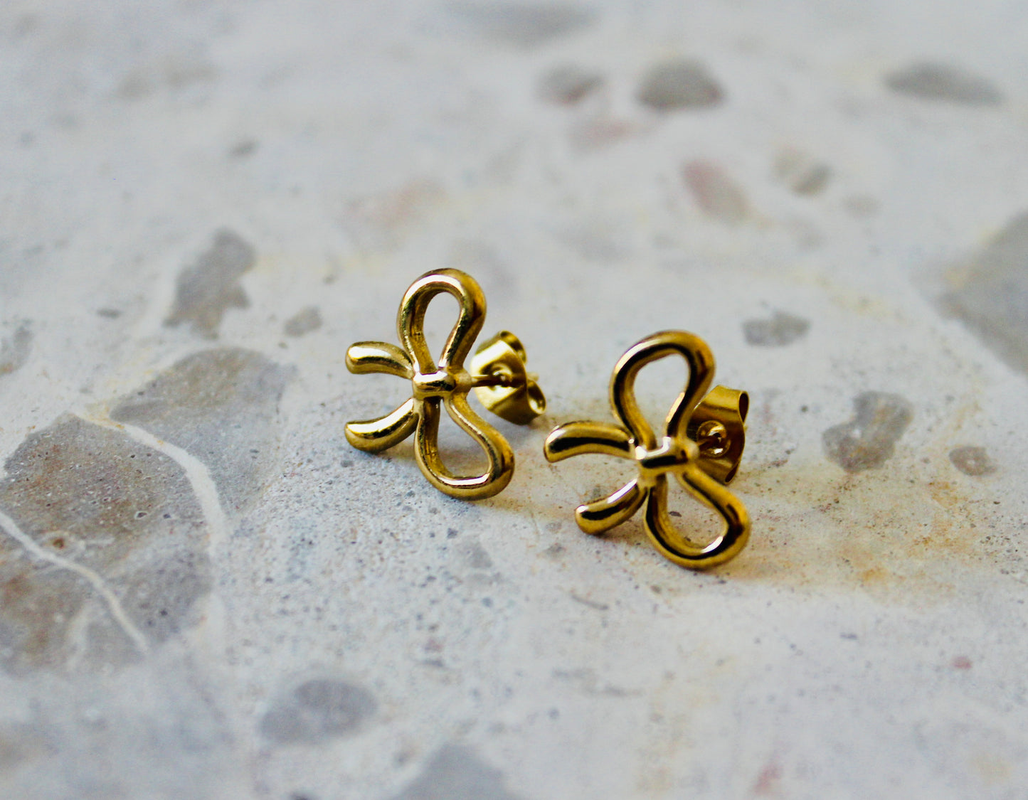 Bow Stud Earrings