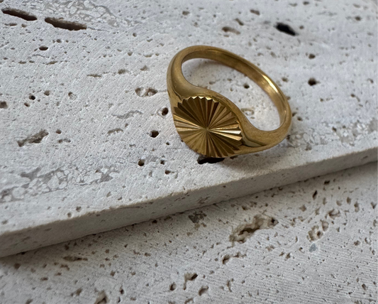 Sun Signet Ring