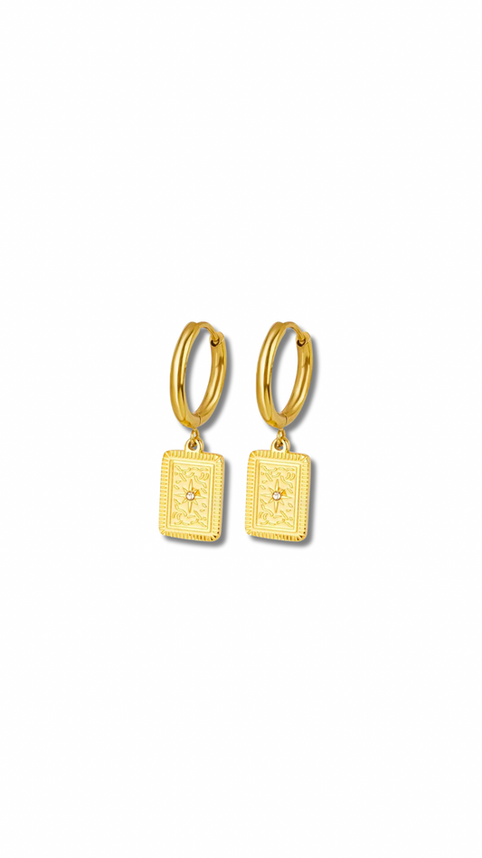 Night Glow Dangle Earrings