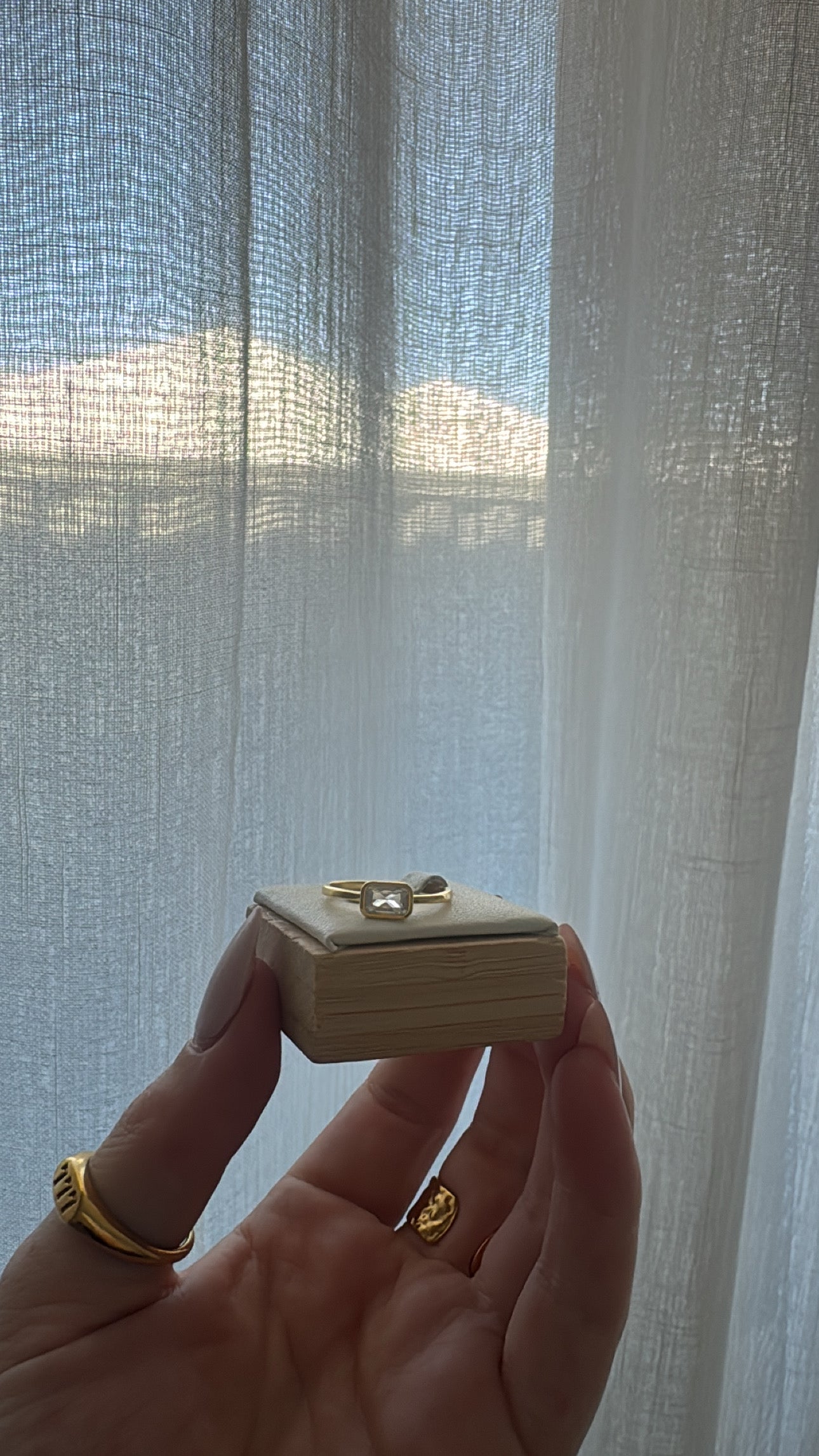 Classic April Ring