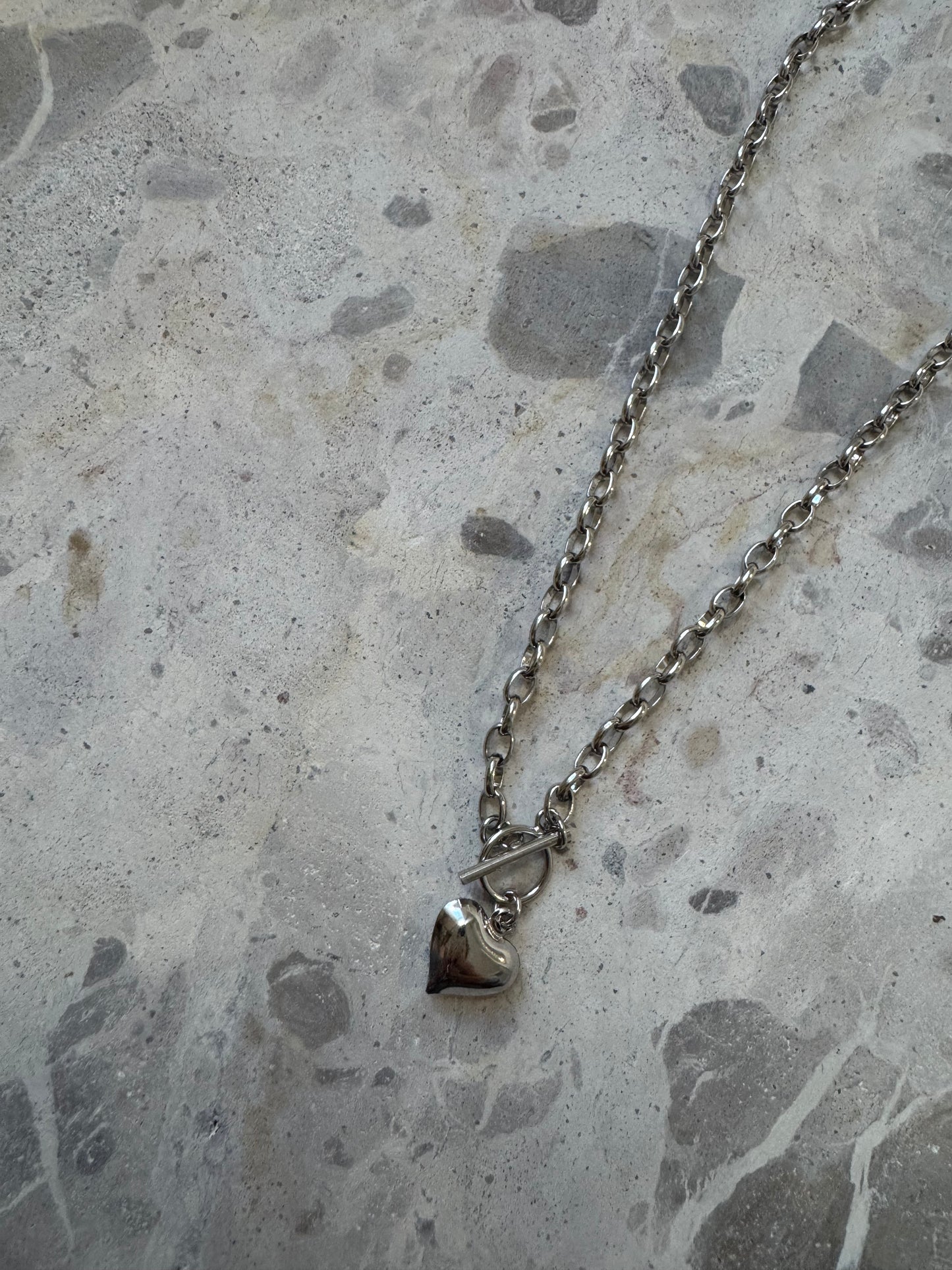Silver Heart Necklace