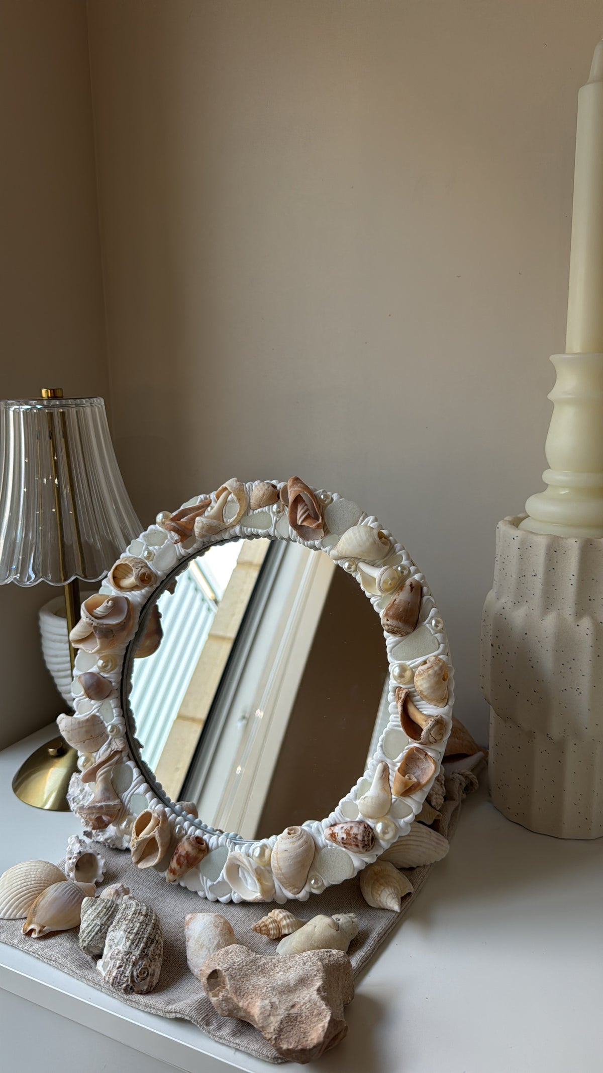 Tasmanian Seashell Mirror 🐚
