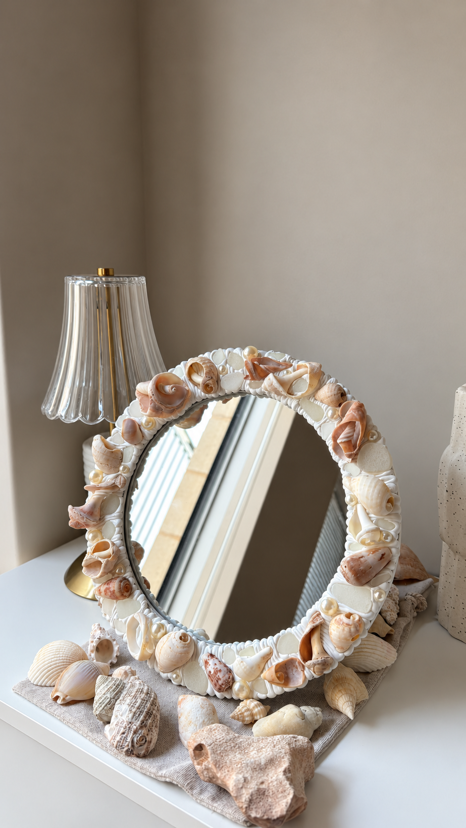 Tasmanian Seashell Mirror 🐚
