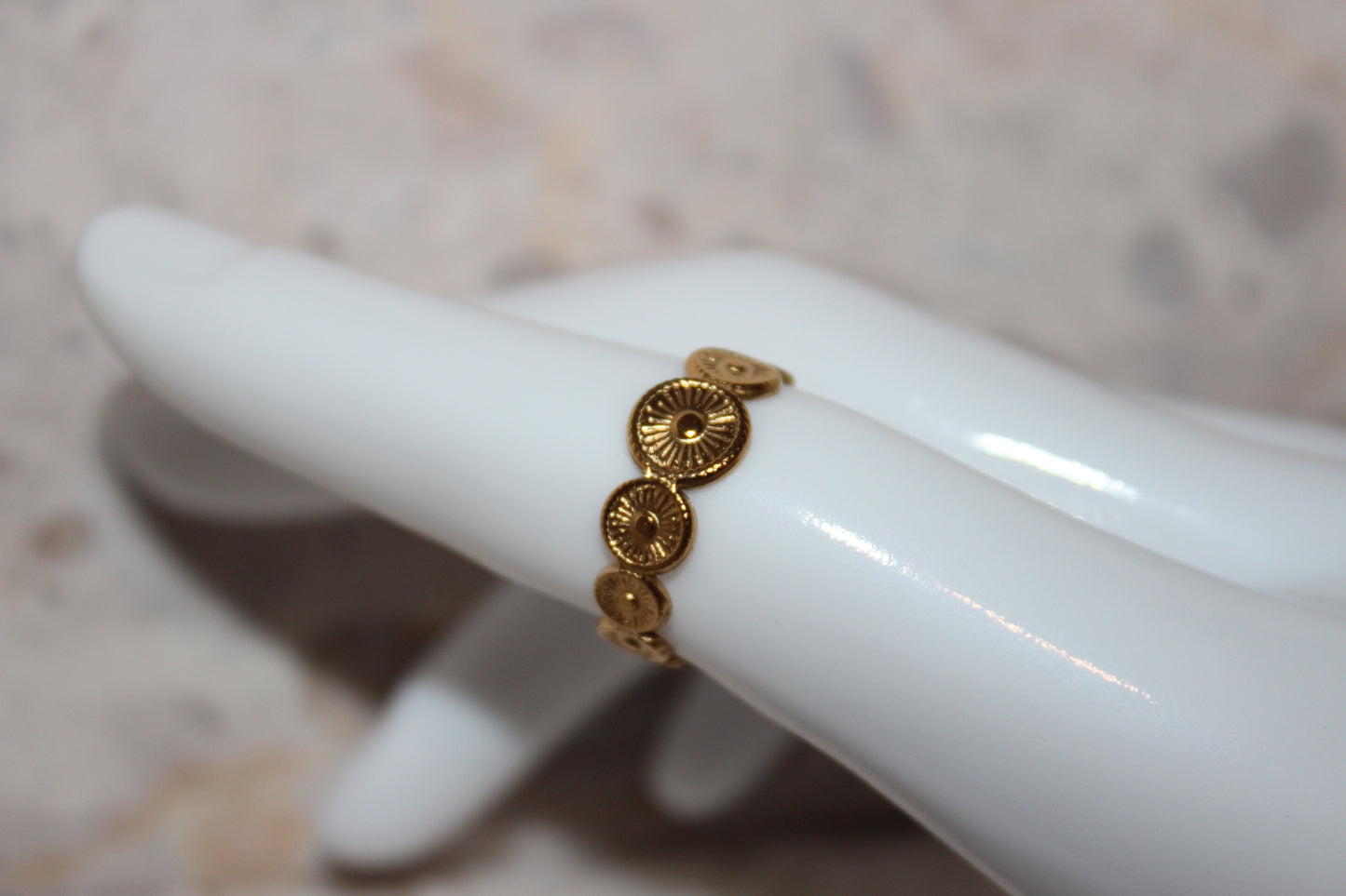 Coin Sun Ring