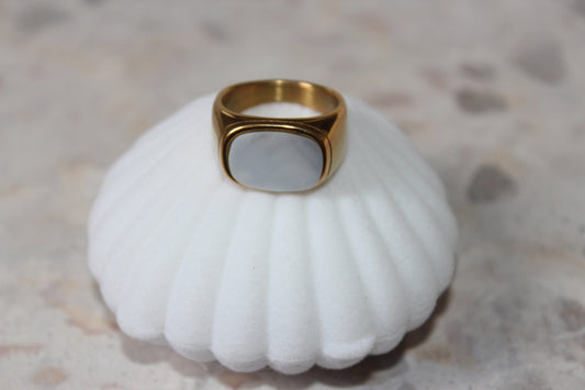 Vintage Mother Of Pearl Ring